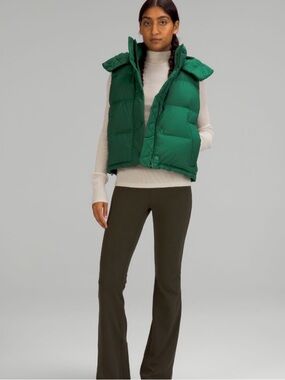 Lululemon Wunder Puff Cropped Puffer Vest
